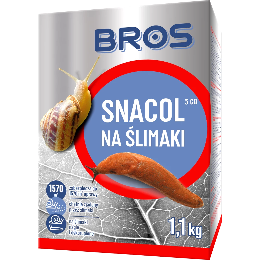 snacol 3 gb, środek na ślimaki, preparat na ślimaki w ogrodzie, granulat na ślimaki, moluskocyd na ślimaki, metaldehyd na ślimaki, środek na ślimaki w warzywach, środek na ślimaki w truskawkach,