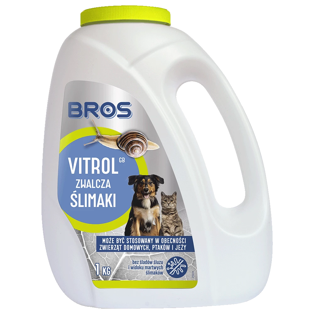 vitrol gb, vitrol gb na ślimaki, środek na ślimaki vitrol, granulat na ślimaki, moluskocyd na ślimaki, pirofosforan żelaza na ślimaki, środek na ślimaki w ogrodzie, preparat na ślimaki w warzywach, 