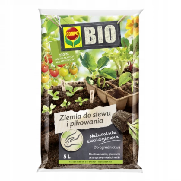 Ziemia do siewu i pikowania COMPO BIO 5L