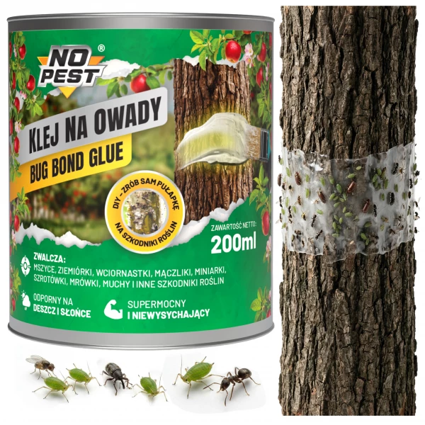 Klej entomologiczny na owady Bug Bond Glue No Pest® 200 ml