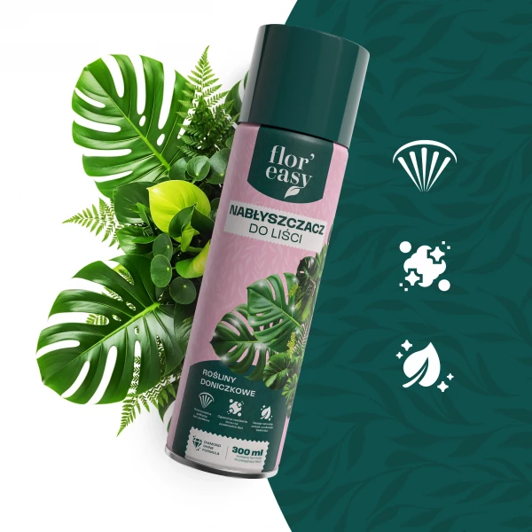 Nabłyszczacz do liści floreasy 300 ml