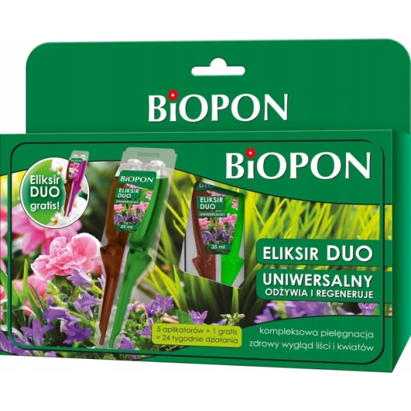 Nawóz Eliksir DUO uniwersalny Biopon BROS 5+1x35ML