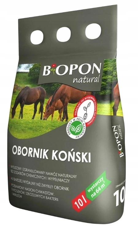 obornik granulowany biopon, nawóz koński granulowany, nawóz naturalny do ogrodu, obornik koński 10l, nawóz organiczny do warzyw, nawóz do trawnika naturalny, nawóz do roślin ozdobnych, biopon natural obornik, nawóz granulowany organiczny, obornik suszony granulowany