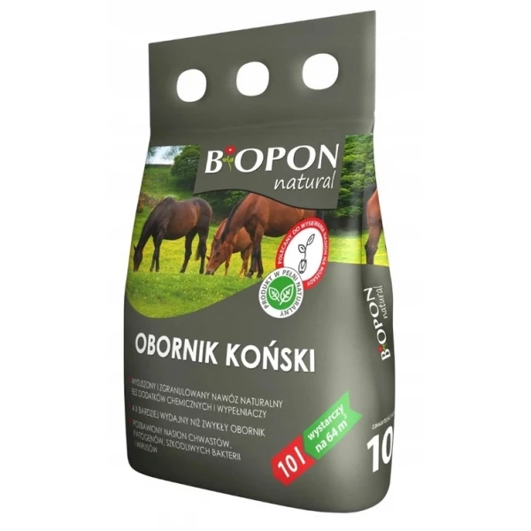 Obornik granulowany koński BROS BIOPON 10 L