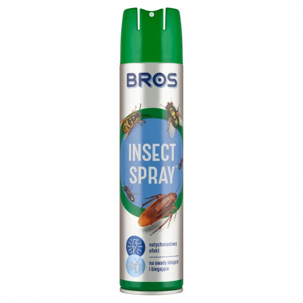 Uniwersalny spray do zwalczania owadów latających i biegających BROS Insect Spray 300ml