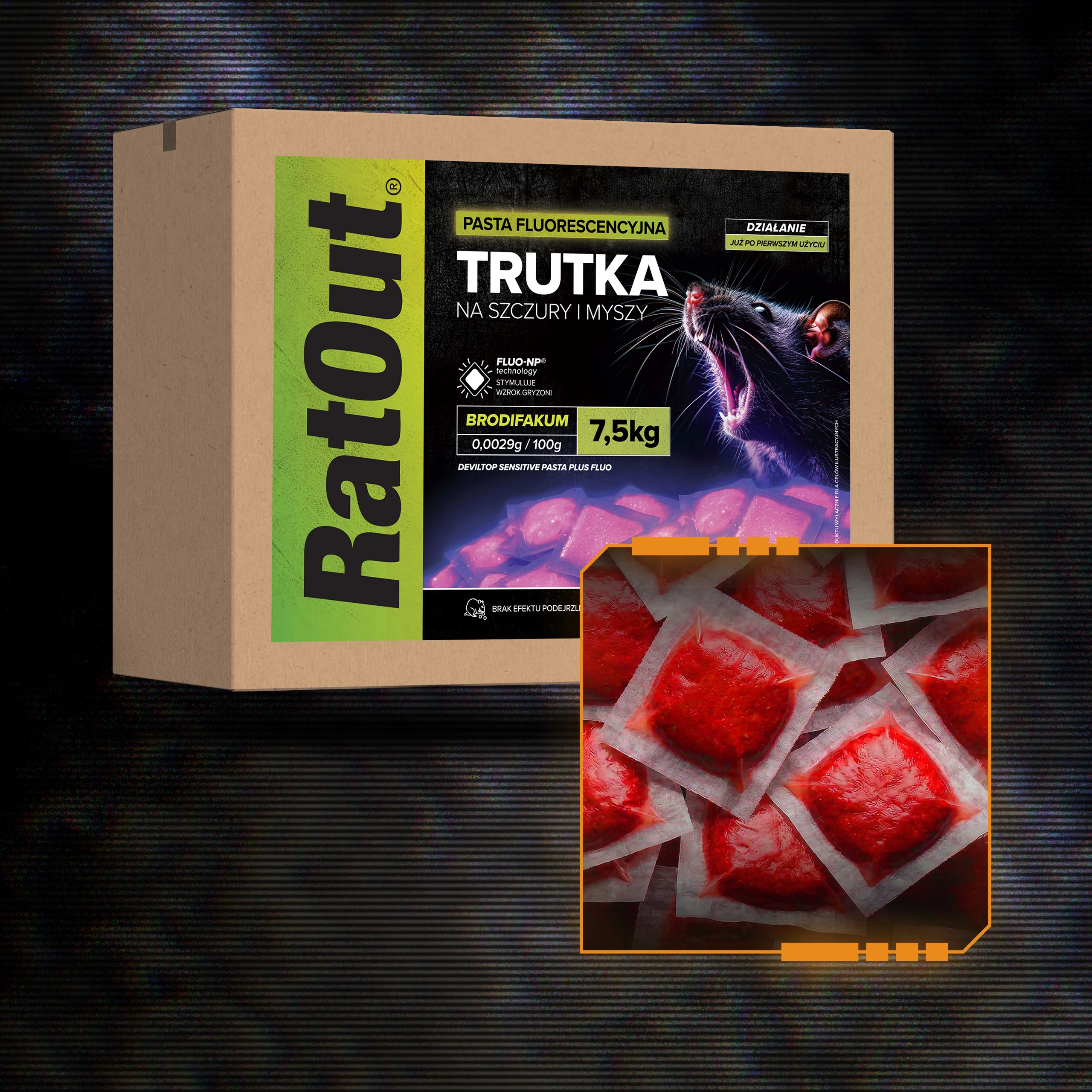 trutka na szczury, trutka na myszy, trutka na gryzonie, pasta na szczury, pasta na myszy, pasta fluo, trutka ratout, brodifakum trutka, fluorescencyjna trutka na gryzonie, trutka uv na szczury, skuteczna trutka na szczury, profesjonalna trutka na myszy, monitoring gryzoni, trutka do deratyzacji