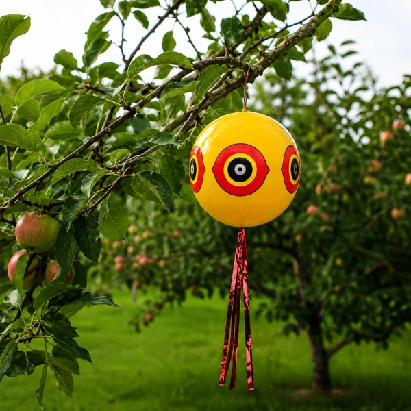 Odstraszacz ptaków. Balon odstraszający gołębie z balkonu, szpaki.