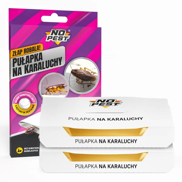 Pułapka na karaluchy, prusaki NO PEST™ 2 szt. 