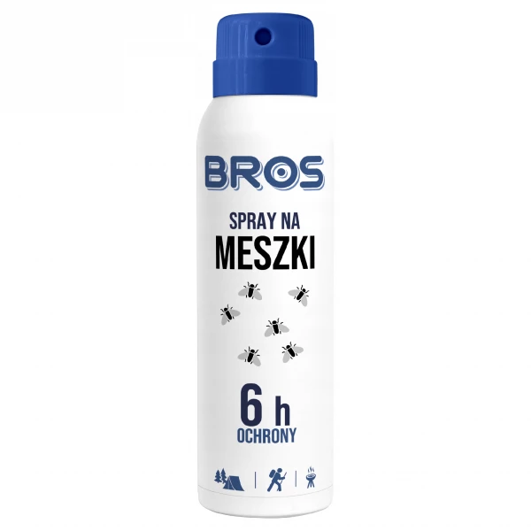Środek na meszki BROS spray 90ml. Aerozol odstraszający meszki.