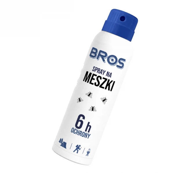 Środek na meszki BROS spray 90ml. Aerozol odstraszający meszki.