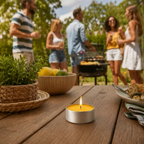 Świeca zapachowa tealight citronella No Pest® 6 szt
