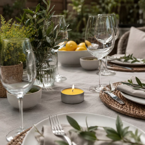 Świeca zapachowa tealight citronella No Pest® 6 szt
