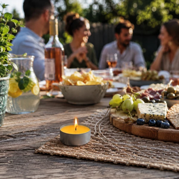Świeca zapachowa tealight citronella No Pest® 6 szt