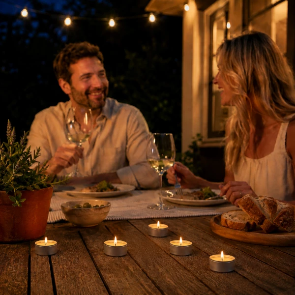 Świeca zapachowa tealight citronella No Pest® 6 szt