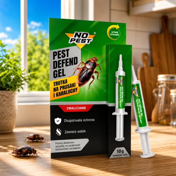 Żel na karaluchy, prusaki NO PEST. Trutka na karaluchy, prusaki 10g.