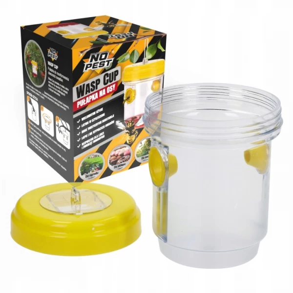 Pułapka na osy, szerszenie Wasp Cup + wabik Wasp Juice 500 ml 