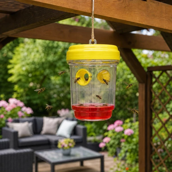 Pułapka na osy, szerszenie Wasp Cup + wabik Wasp Juice 500 ml 