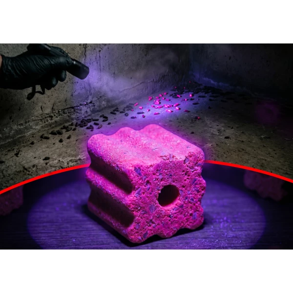 Trutka na szczury, myszy, gryzonie od No Pest® kostka fluorescencyjna brodifakum 10 kg