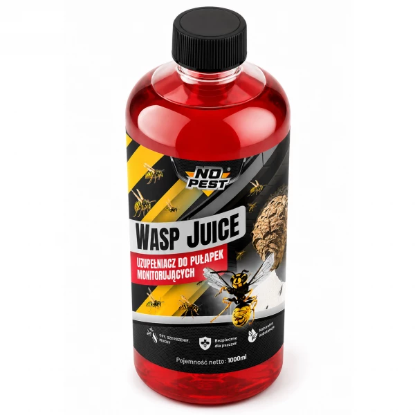 Wabik na muchy i osy. Wkład, płyn uzpełniający do pułapki Wasp Juice 1L