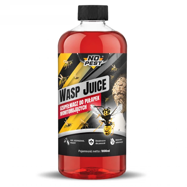 Wabik na muchy i osy. Wkład, płyn uzpełniający do pułapki Wasp Juice 1L