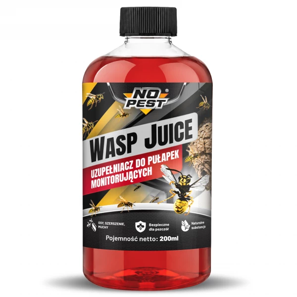 Wabik na muchy i osy. Wkład, płyn uzpełniający do pułapki Wasp Juice 200ml