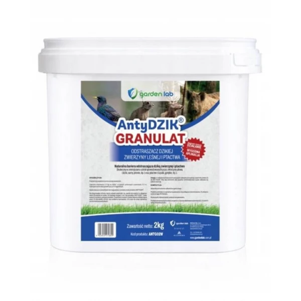 Antydzik środek na dziki. Odstraszacz zwierzyny leśnej w granulacie 2kg