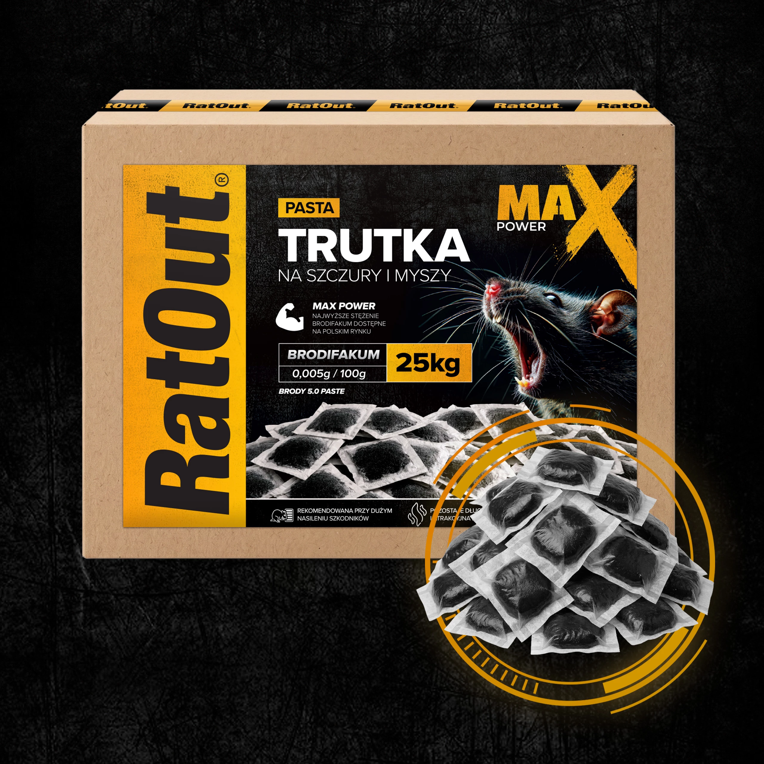 trutka na szczury, trutka na myszy, trutka na gryzonie, pasta na szczury, pasta na myszy, ratout max power, pasta czarna ratout, najmocniejsza trutka na szczury, silna trutka na myszy, profesjonalna trutka na gryzonie, trutka na duże infestacje, trutka do deratyzacji