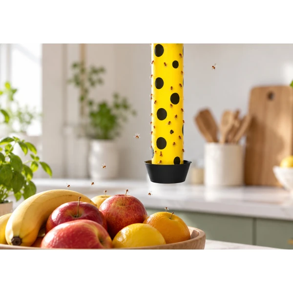 Lepowa Pułapka na muszki owocówki Sticky Wand No Pest® z wabikiem 200ml