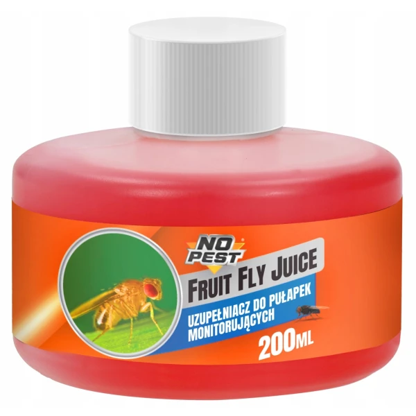 Lepowa Pułapka na muszki owocówki Sticky Wand No Pest® z wabikiem 200ml