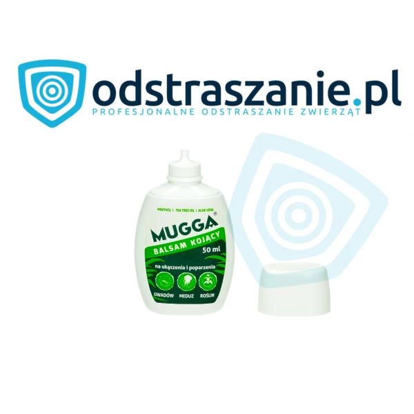 Balsam Mugga żel na ukąszenie komarów, owadów, meduz.