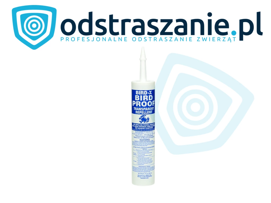 odstraszacz ptaków, żel przeciw ptakom, żel na ptaki, żel odstraszający ptaki, płoszenie ptaków,odstraszanie ptaków,