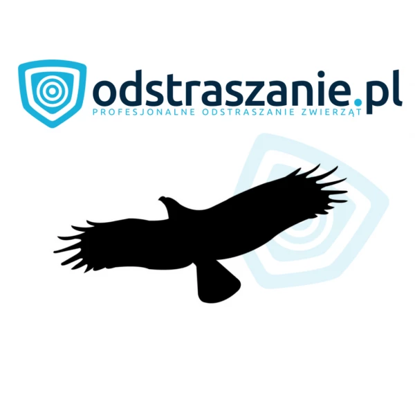Naklejka, nalepka sylwetka ptaka  (wzór L20)