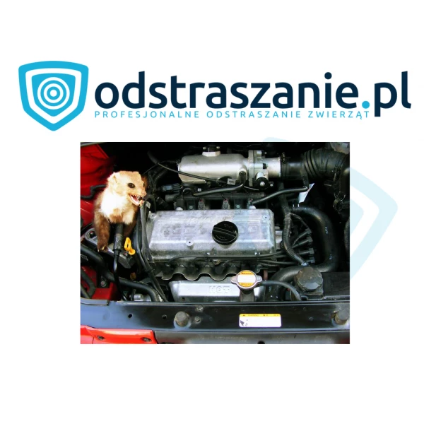 Odstraszacz kun do samochodu. Samochodowy, Wodoodporny Kemo M180.
