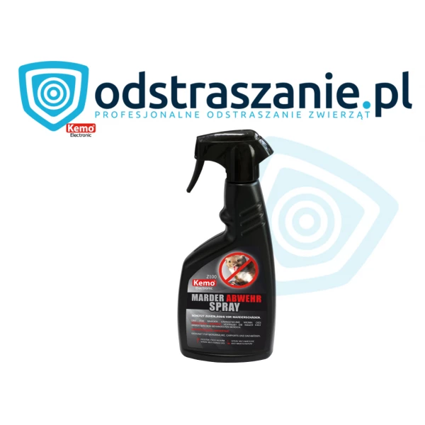 Preparat na kuny do samochodu. Zmywacz zapachu KEMO Z101. 