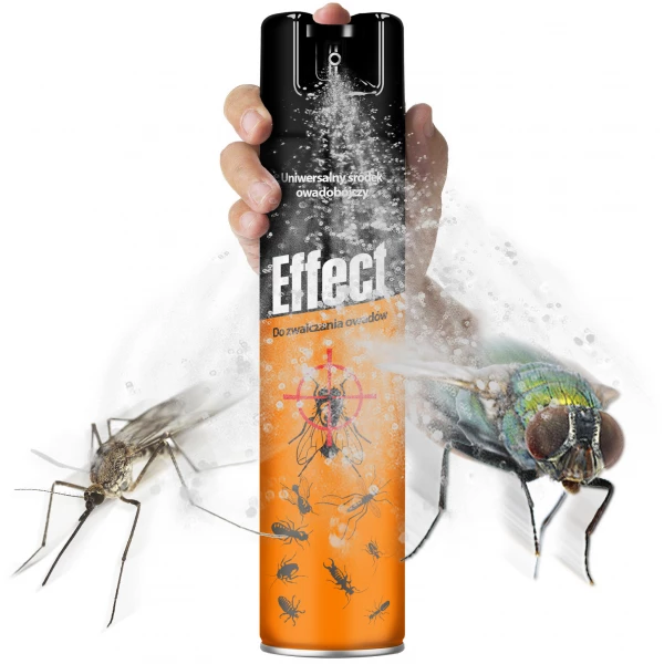 400 ml Środek owadobójczy, spray na owady Effect.