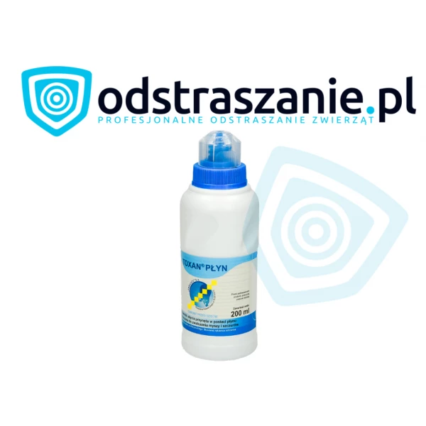 Trutka na myszy, szczury, gryzonie w płynie. Toxan płyn 200ml.