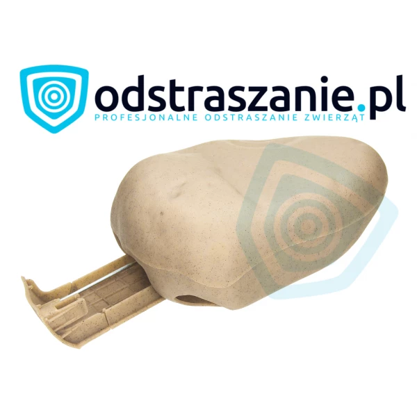 Karmnik deratyzacyjny. Dyskretna stacja deratyzacyjna - kamień. 