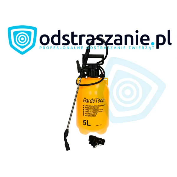 Opryskiwacz ciśnieniowy z lancą 5l do oprysków chemicznych.