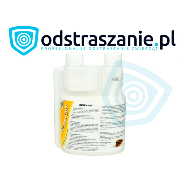 Preparat na pluskwy. Środek na pluskwy Cimex out 500ml.