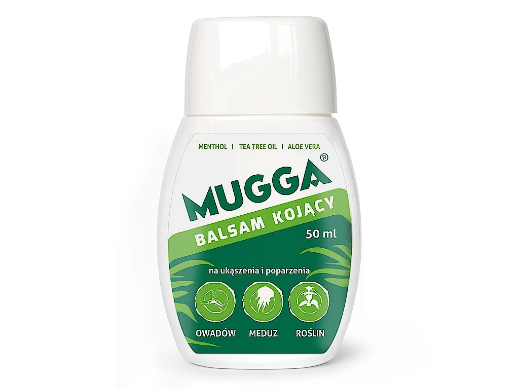 mugga balsam, środek łagodzący ugryzienia komara, balsam po ugryzieniu komara, maść po ugryzieniu komara, środek łagodzący swędzenie, ugryzienie komara, ukąszenie komara