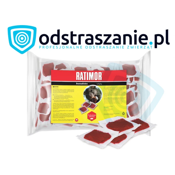 1kg Trutka Ratimor bromadiolone pasta.