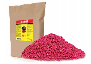 20kg Trutka granulowana na szczury, myszy, gryzonie. Granulat Ratimor.