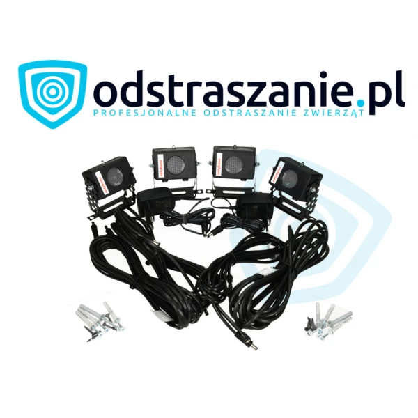 4x Domowy odstraszacz kun. Odstraszacz na kuny do domu. ZESTAW MINI ANTYKUNA