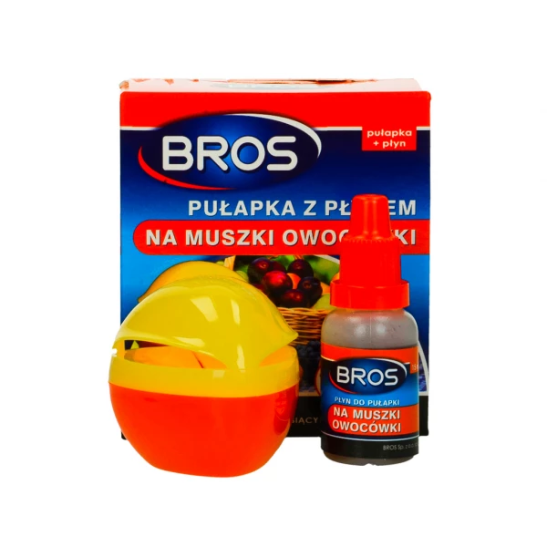 Pułapka na muszki owocówki z wabikiem Bros.