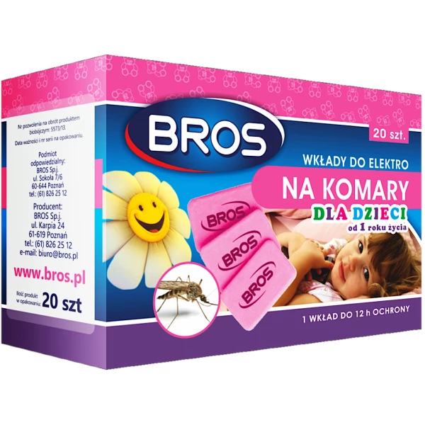 Wkład do Elektro dla dzieci 20 sztuk Bros