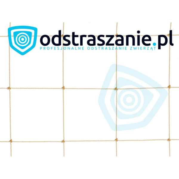  Siatka na ptaki bez wiercenia. Siatka na balkon 2x3m montaż bezinwazyjny.