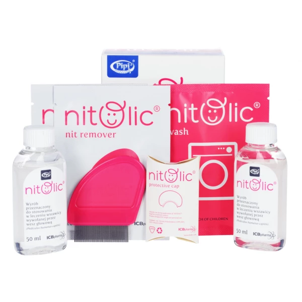 Pipi Nitolic Skuteczny preparat na wszy i gnidy 100ml. 