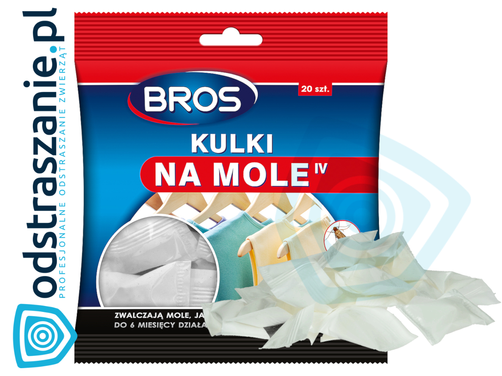 bros, kulki na mole, sposob na mole, na mole odzieżowe, na mole ubraniowe