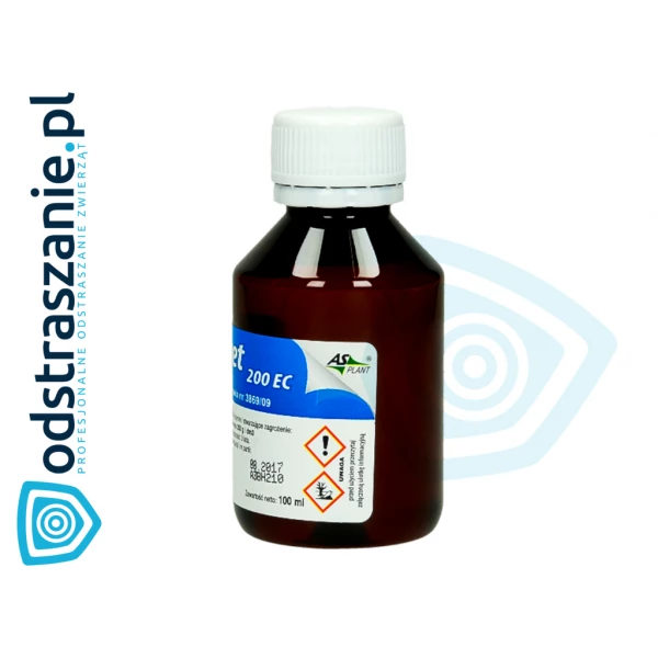 Aspermet 200 EC 100ml. Oprysk na kleszcze, komary. Permetryna 20%