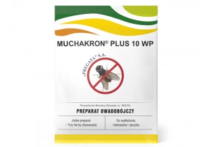 Muchakron Plus 10 WP 125g. Oprysk, trutka, preparat na muchy. 